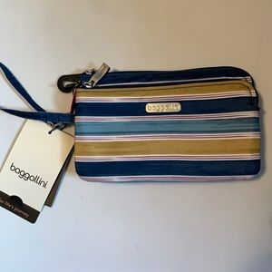 Baggallini RFID Double Zip Wristlet